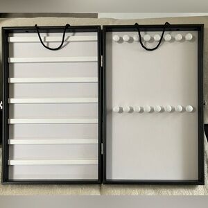 Jewelry display case - portable and professional for markets, craft fairs retail